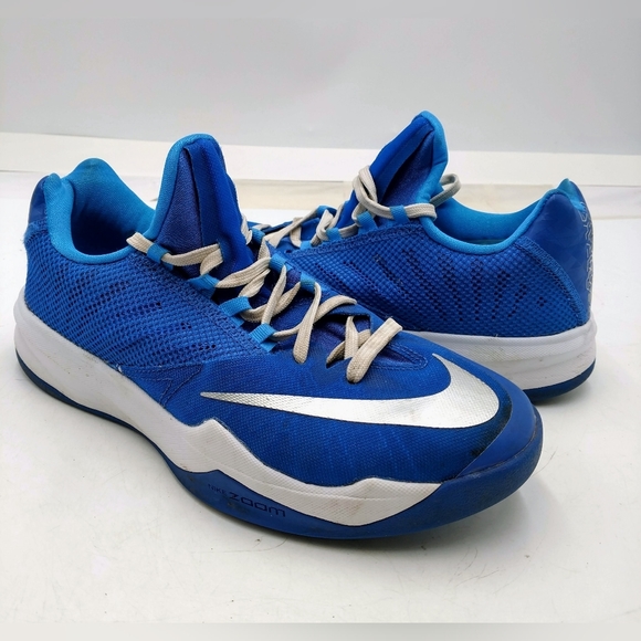 Nike Zoom Run The One Basketball Sneaker Mens 7 Womens 9 Royal Blue 653467-404 - Picture 1 of 9